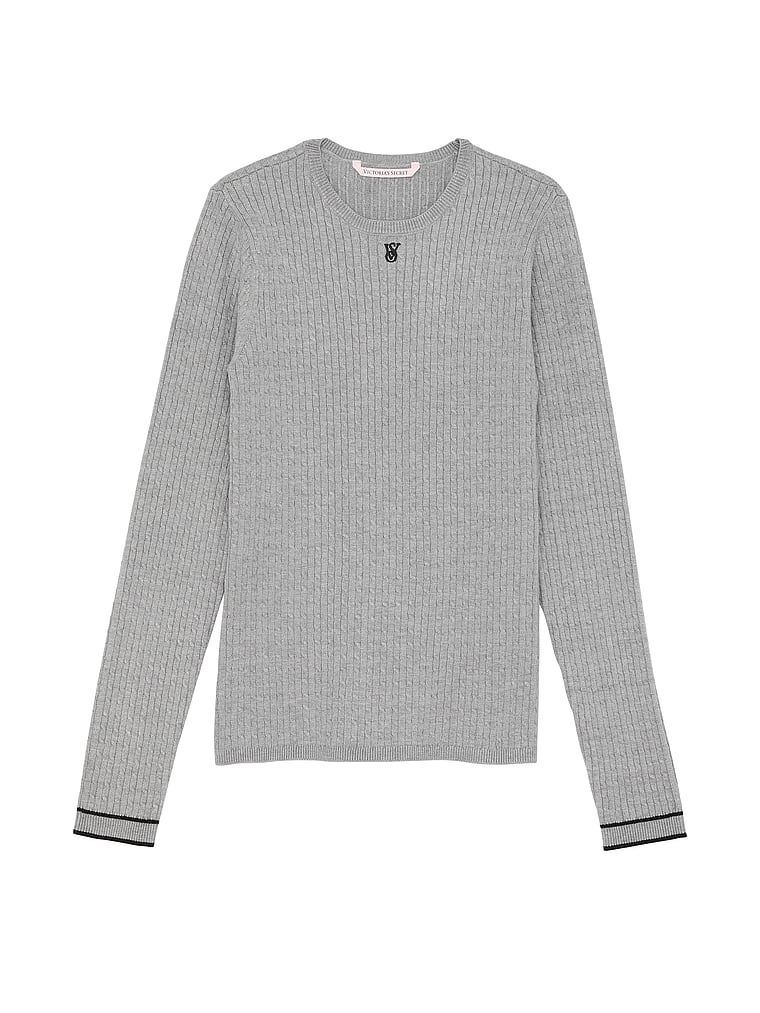 Victoria's Secret Sweter z dzianiny Luxe Cable-Knit