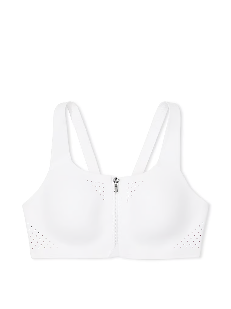 VSX Biustonosz sportowy z maksymalnym podtrzymaniem z suwakiem Featherweight Max Front-Close