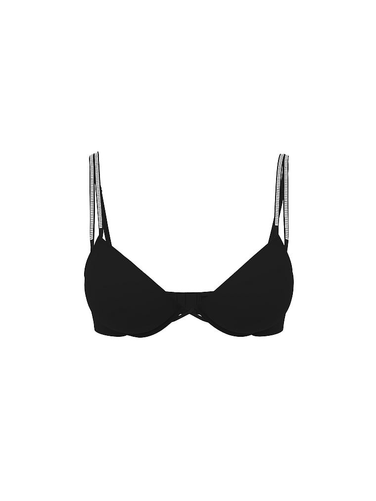 Very Sexy Biustonosz push-up powiększający o 2 rozmiary Bombshell Double Shine Strap