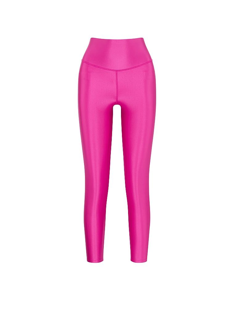 Legginsy z błyszczącego materiału VSX GlossyTech. Produkt ma kolor różowy i pochodzi z kolekcji VSX. 
