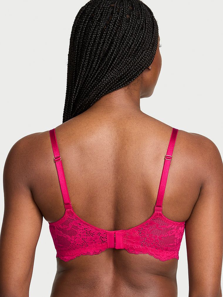 Biustonosz push-up Dream Angels. Produkt ma kolor różowy i pochodzi z kolekcji Dream Angels. 
