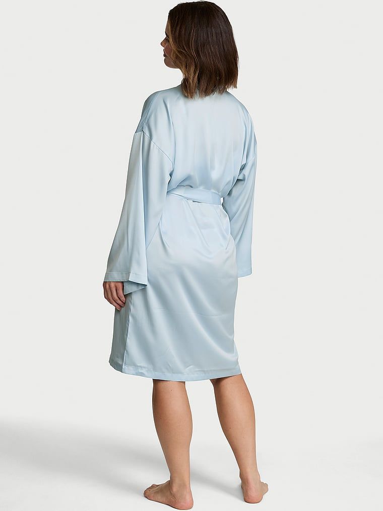 Victoria's Secret Szlafrok satynowy Midi
