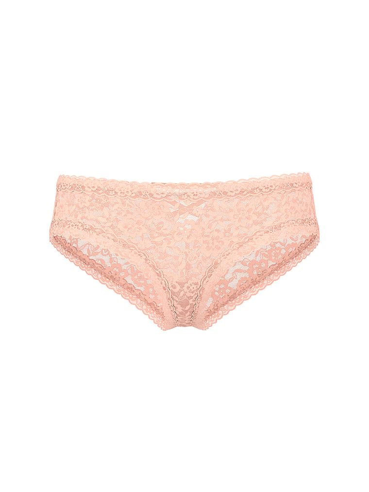 Majtki koronkowe z paseczkami z tyłu Blossom Cheeky. Produkt ma kolor pomarańczowy i pochodzi z kolekcji Lacie. 