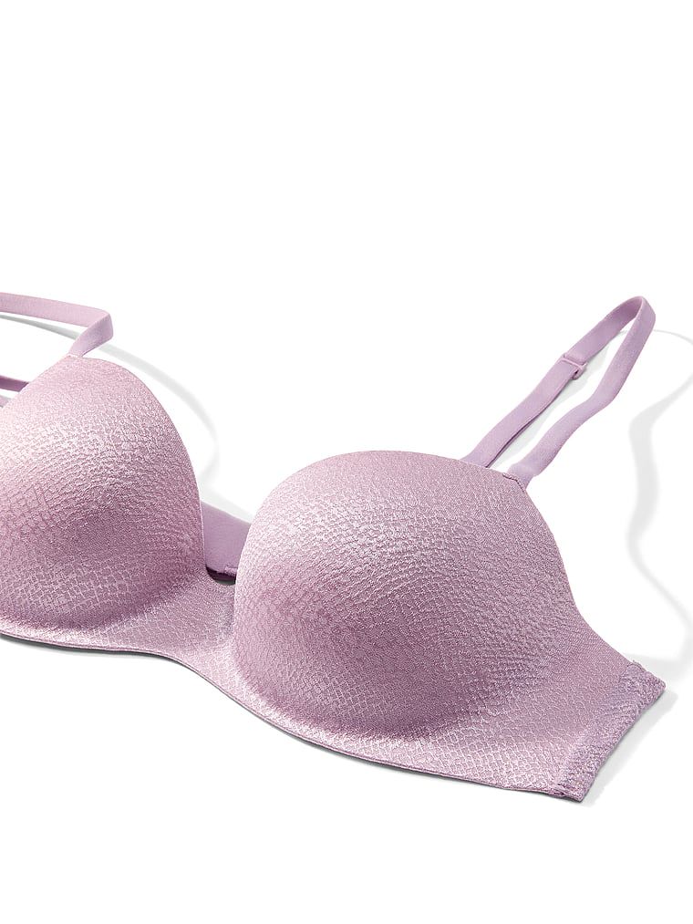Biustonosz lekko usztywniany balkonetka FlexFactor. Produkt ma kolor różowy i pochodzi z kolekcji Body by Victoria. 