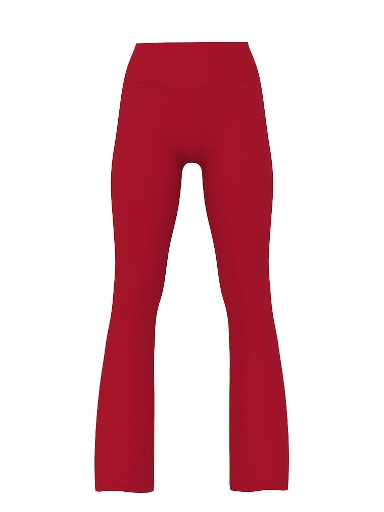 Legginsy z szerokimi nogawkami VSX Elevate Flare. Produkt ma kolor czerwony i pochodzi z kolekcji VSX. 