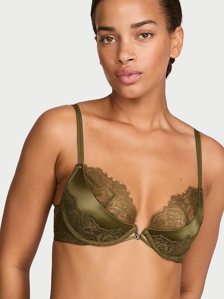 Very Sexy Biustonosz push-up ze wstawkami z koronki Envy Low-Cut