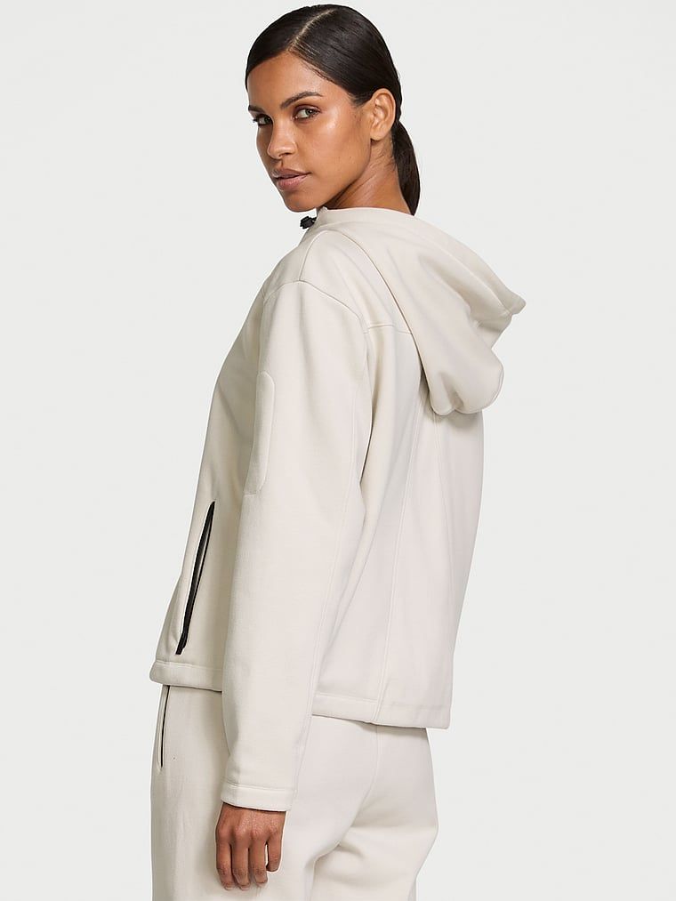 Bluza dresowa zapinana na suwak VSX Movement. Produkt ma kolor biały i pochodzi z kolekcji VSX. 
