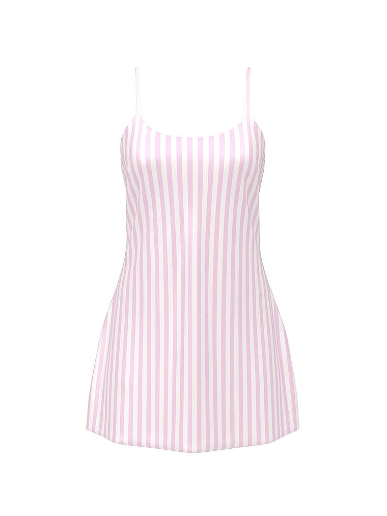 Victoria's Secret Koszulka nocna satynowa Heritage Stripe Slip