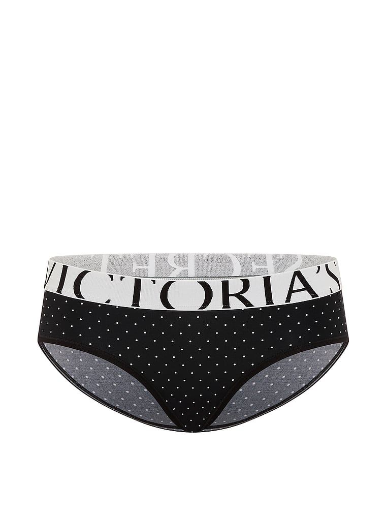 Majtki z logo Cool Hiphugger. Produkt ma kolor wzorzysty i pochodzi z kolekcji Victoria's Secret. 