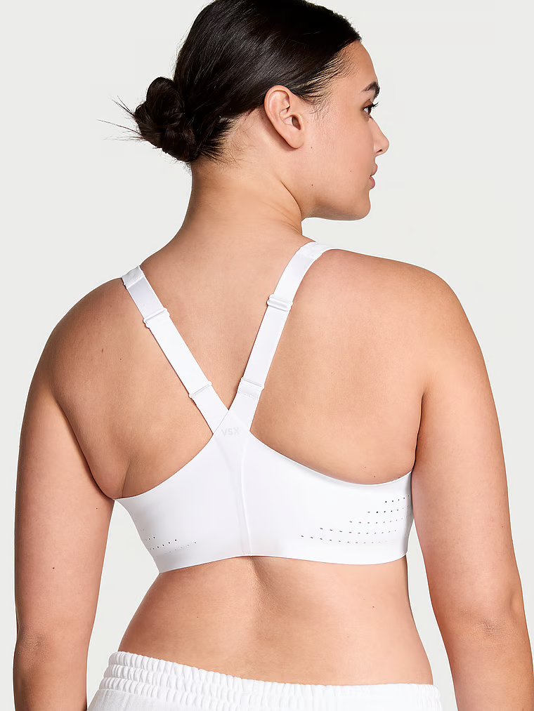 VSX Biustonosz sportowy z maksymalnym podtrzymaniem z suwakiem Featherweight Max Front-Close