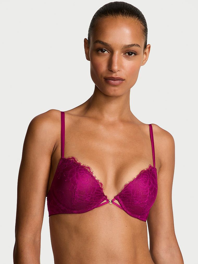 Very Sexy Biustonosz push-up koronkowy Rose Lace