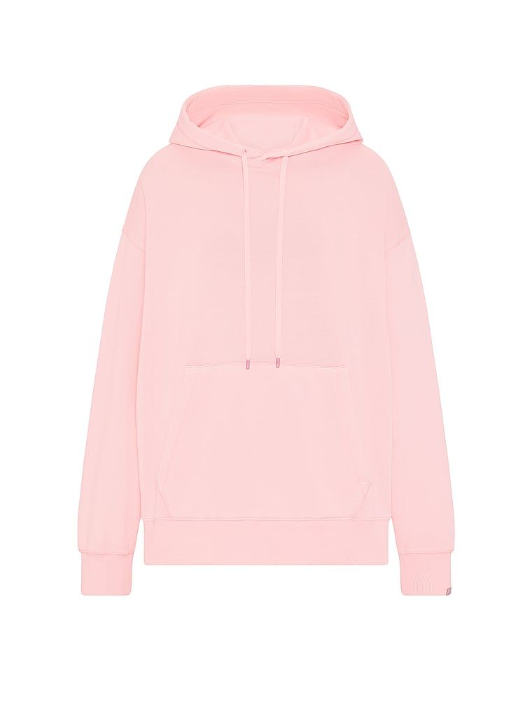 Bluza bawełniana z kapturem Iconic. Produkt ma kolor różowy i pochodzi z kolekcji Angel Essentials. 