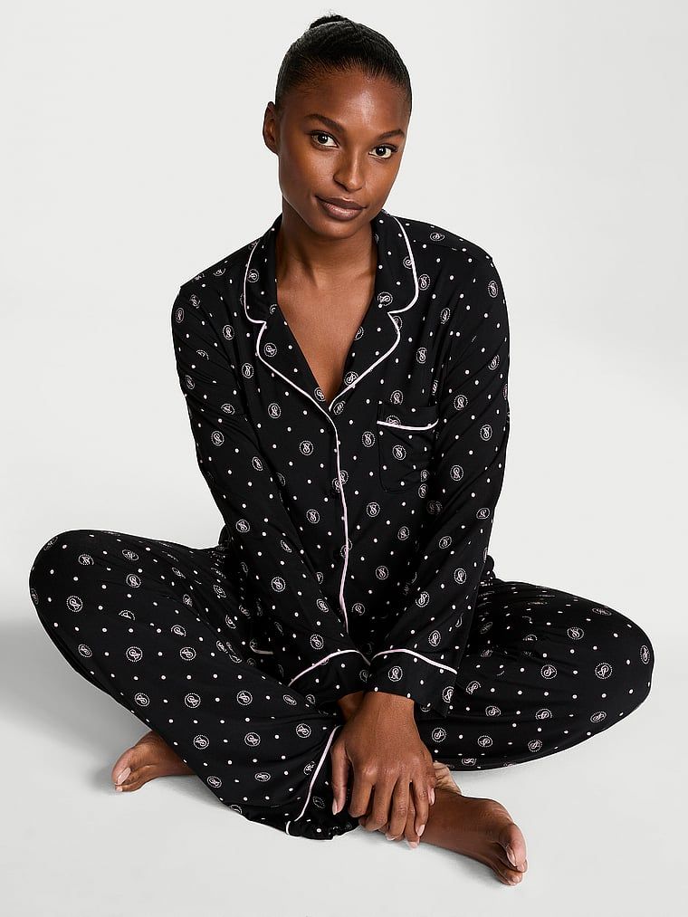 Victoria's Secret Długa piżama z modalu