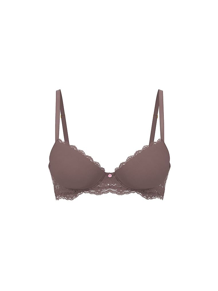 Dream Angels Biustonosz lekko usztywniany Smooth and Lace Classic Demi