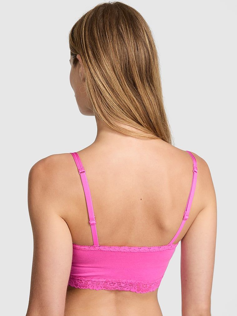 Braletka lekko usztywniana z bawełny