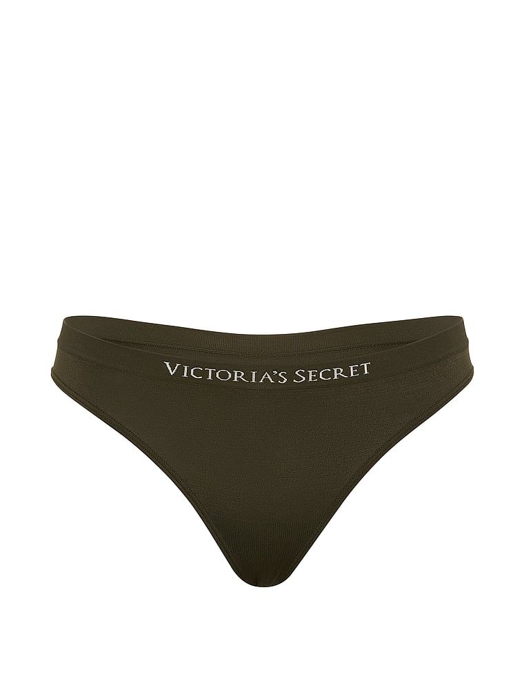 Stringi bezszwowe Seamless. Produkt ma kolor zielony i pochodzi z kolekcji Seamless. 