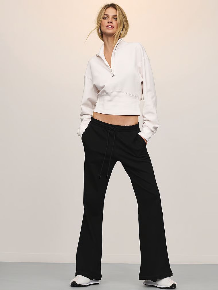 Bluza z krótkim suwakiem Status Terry. Produkt ma kolor biały i pochodzi z kolekcji Angel Essentials. 