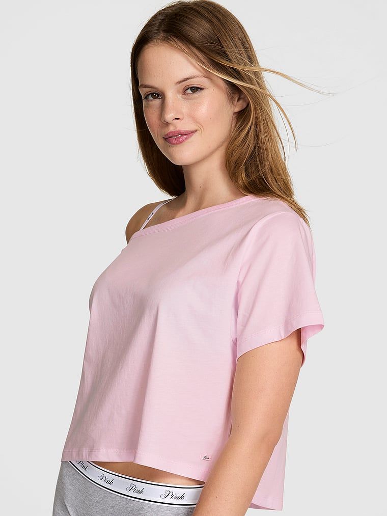 Koszula nocna Slouchy Cropped Sleepshirt