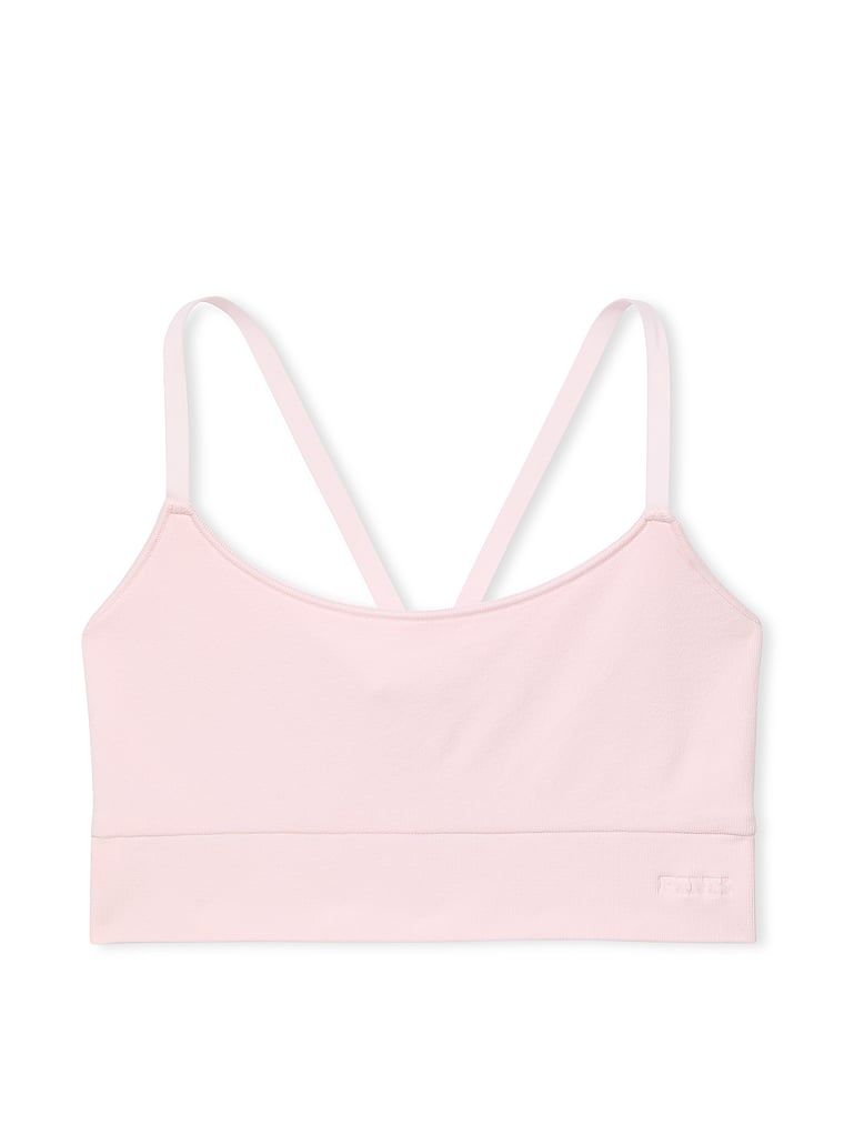 Bezszwowy biustonosz sportowy Scoop