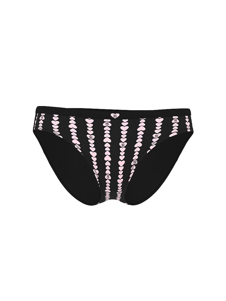 Majtki Seamless Heart Stripe Bikini. Produkt jest wzorzysty i pochodzi z kolekcji Seamless. 