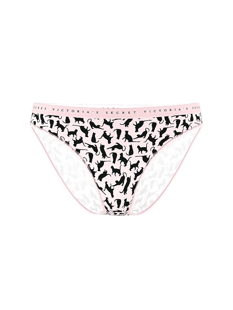Majtki bawełniane Bikini. Produkt jest wzorzysty i pochodzi z kolekcji Body by Victoria. 