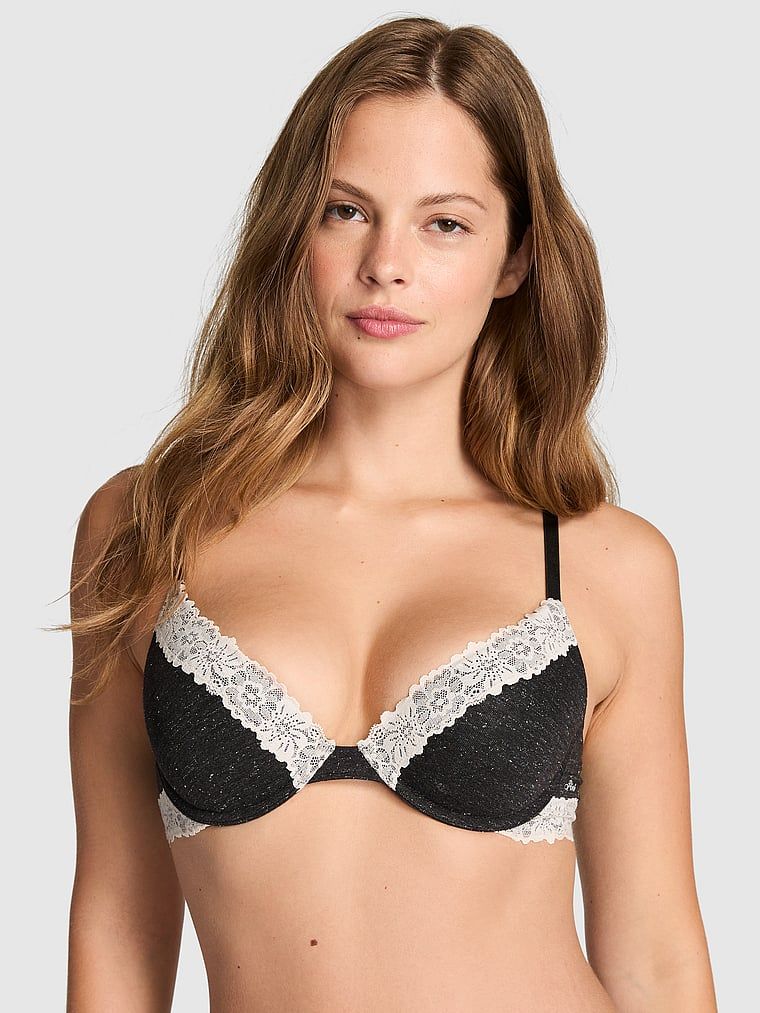 PINK Biustonosz Push-Up Wear Everywhere