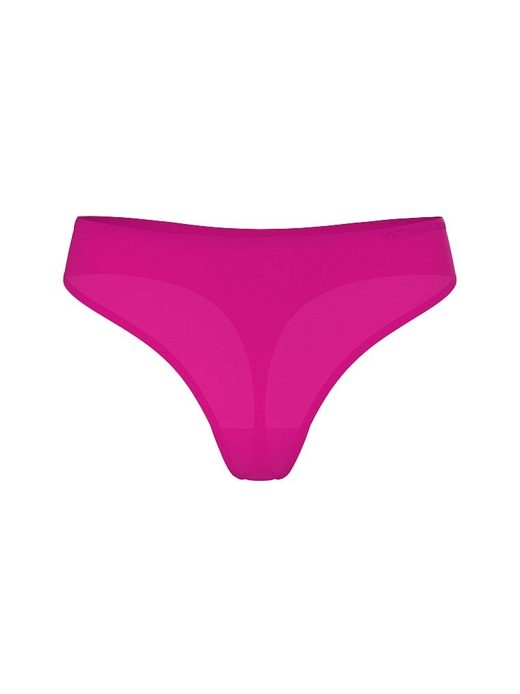 Stringi z mikrofibry Flex. Produkt ma kolor różowy i pochodzi z kolekcji Body by Victoria. 