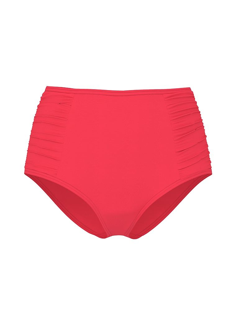 Dół od bikini z wysokim stanem Ultimate. Produkt ma kolor różowy i pochodzi z kolekcji Victoria's Secret Swim. 