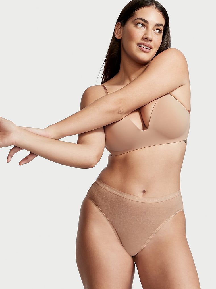 Victoria's Secret Majtki figi z wysoko wyciętymi nogawkami High-Leg Brief