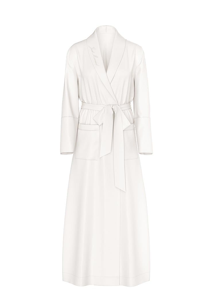 Victoria's Secret Szlafrok satynowy maxi Luxe