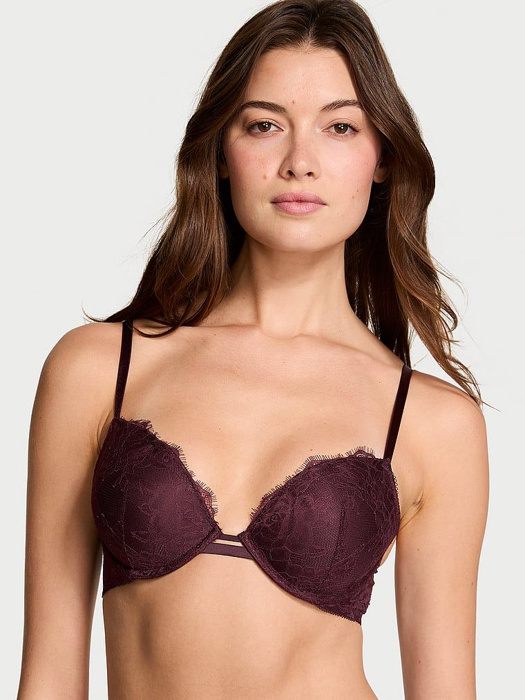 Very Sexy Biustonosz push-up Rose Lace