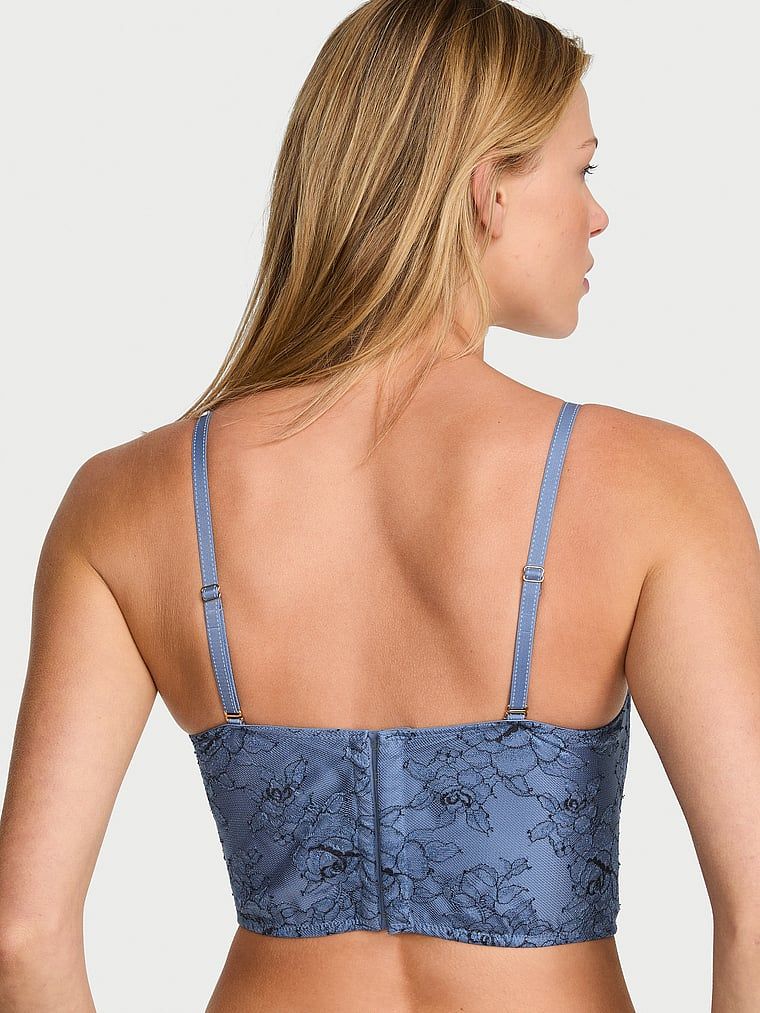 Top biustonoszowy Denim. Produkt jest wzorzysty i pochodzi z kolekcji Very Sexy. 