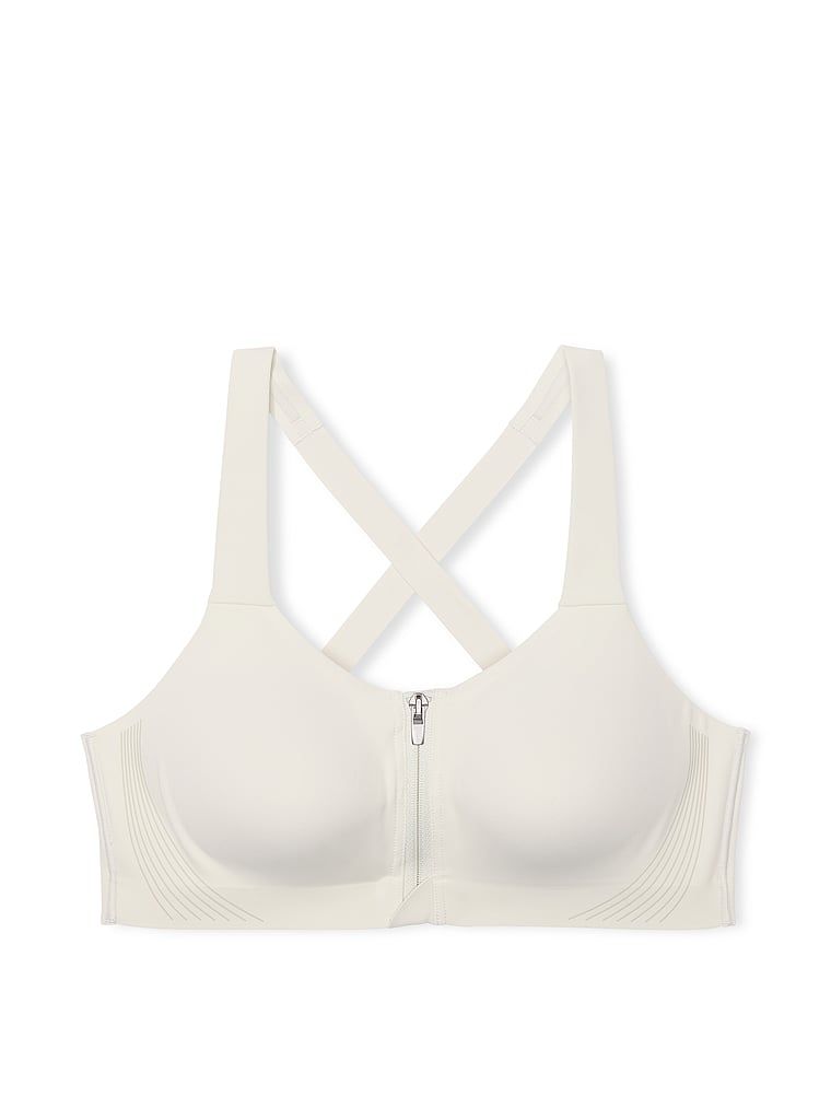 VSX Biustonosz sportowy z maksymalnym podtrzymaniem z suwakiem Knockout Front-Close