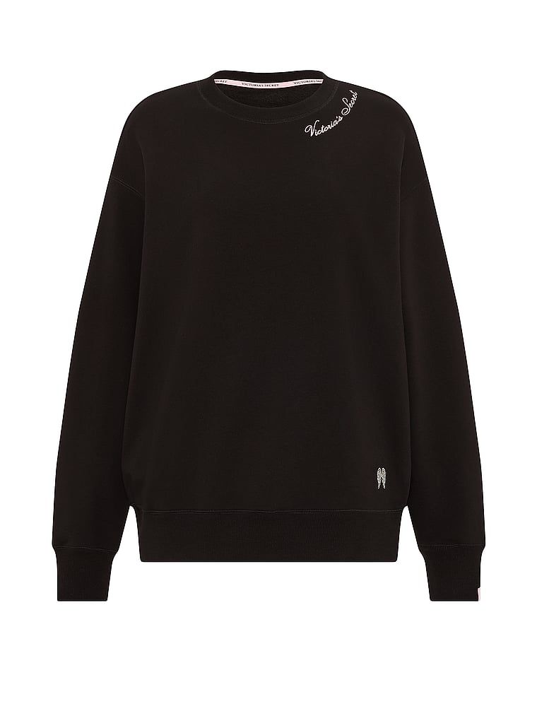 Bluza bawełniana Effortless Fleece. Produkt ma kolor czarny i pochodzi z kolekcji Angel Essentials. 