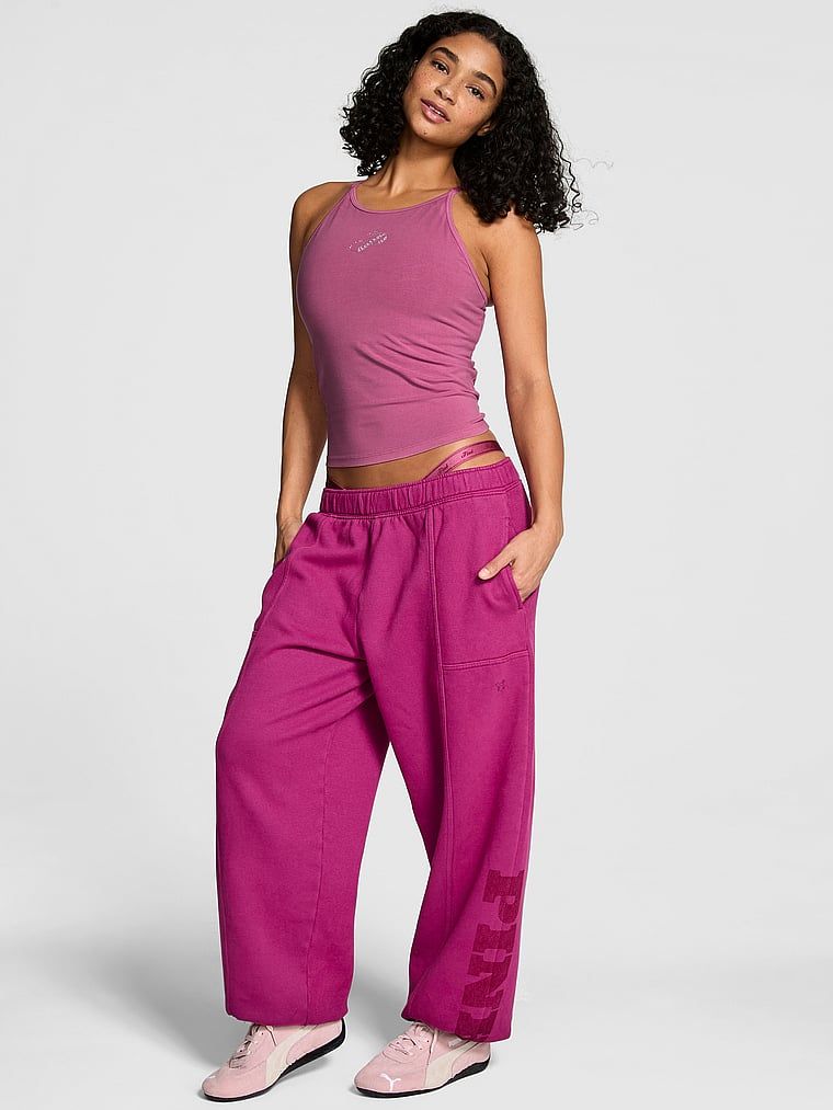 Spodnie Dresowe Baggy Luxe Fleece