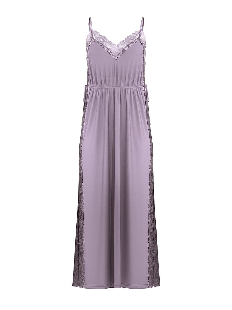 Victoria's Secret Koszula nocna maxi z modalu High-Slit Slip