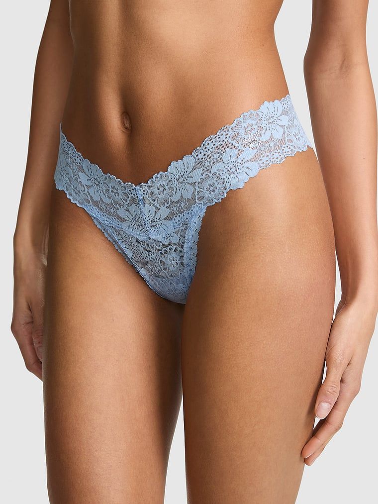 Koronkowe stringi PINK Wink