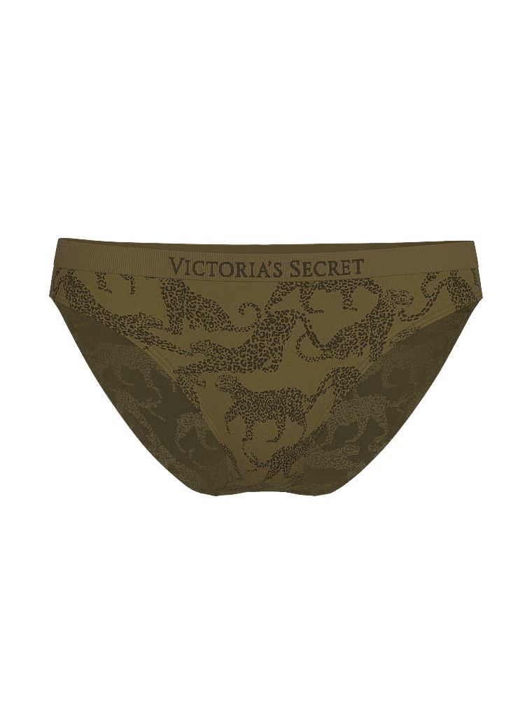 Majtki bezszwowe Seamless Bikini. Produkt jest wzorzysty i pochodzi z kolekcji Seamless. 