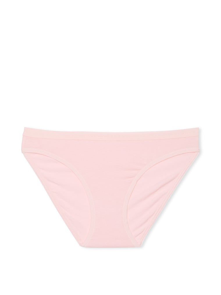 Majtki bawełniane Bikini. Produkt ma kolor różowy i pochodzi z kolekcji Victoria's Secret. 