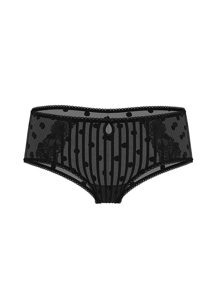 Majtki z siateczki Heritage Cheeky. Produkt ma kolor czarny i pochodzi z kolekcji Lacie. 