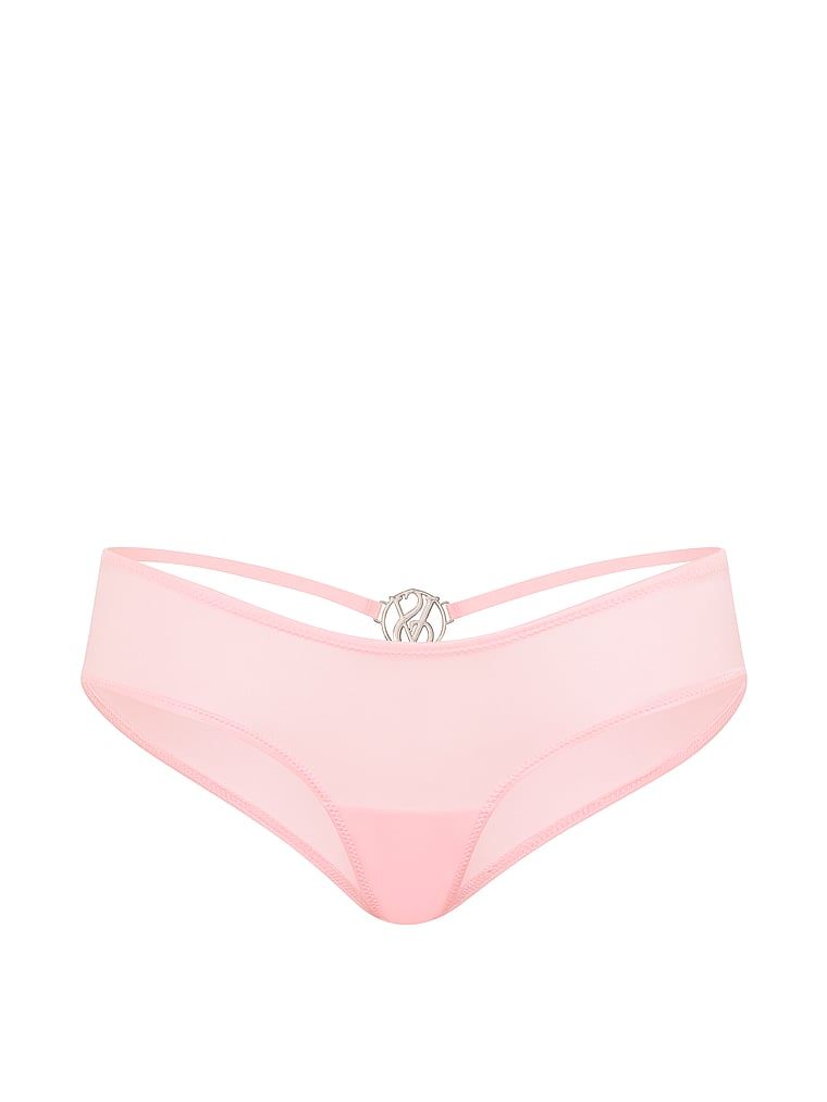 Majtki z błyszczącym monogramem z tyłu Cheeky. Produkt ma kolor różowy i pochodzi z kolekcji Very Sexy. 
