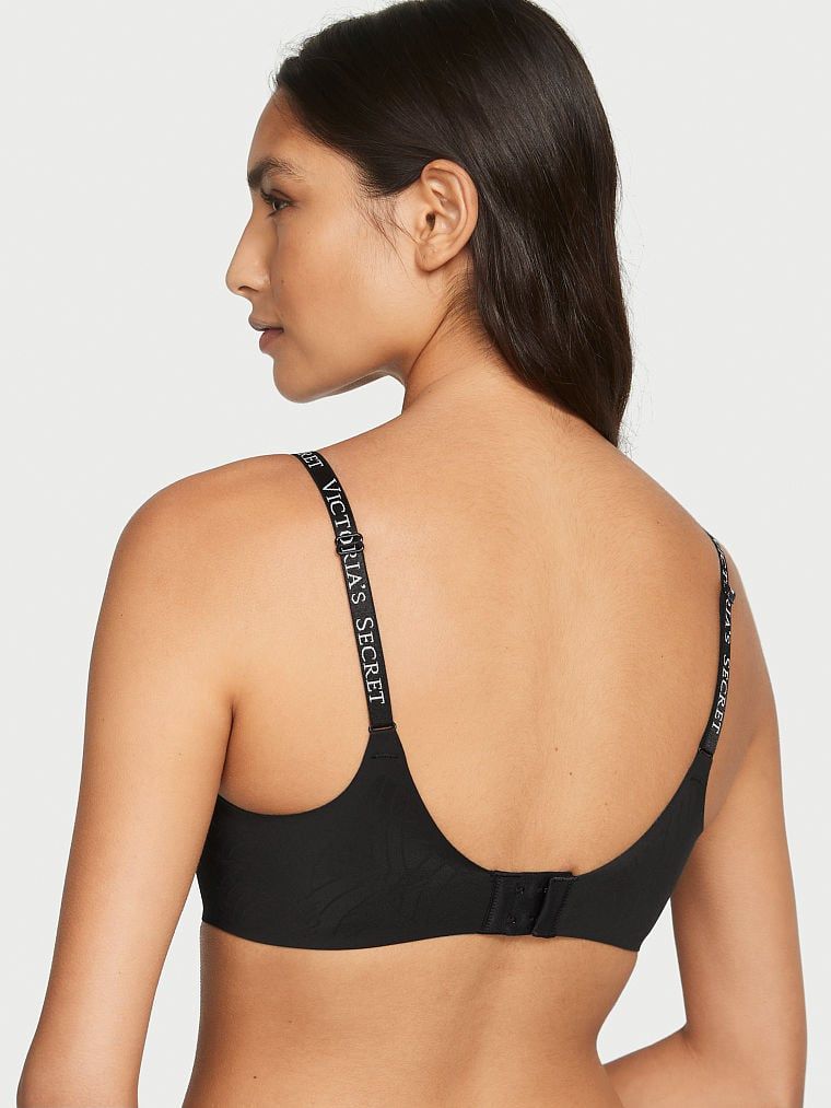 Biustonosz lekko usztywniany braletka bez fiszbin Comfort. Produkt ma kolor czarny i pochodzi z kolekcji Body by Victoria. 