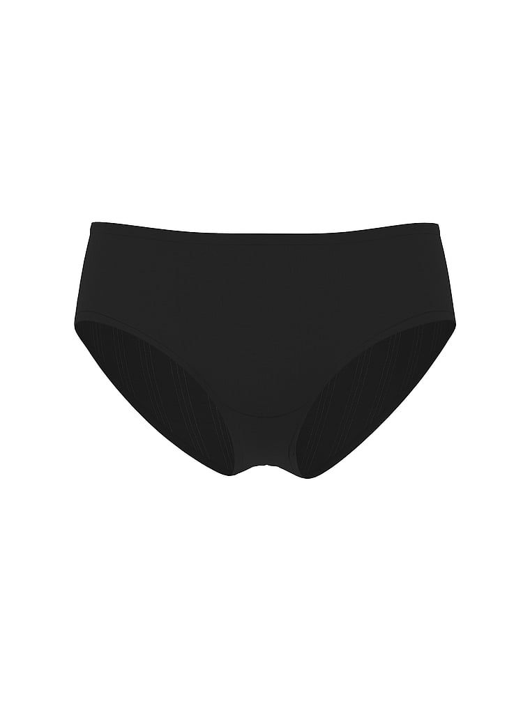Majtki z modalu Ultra-Fine Hiphugger. Produkt ma kolor czarny i pochodzi z kolekcji Victoria's Secret. 