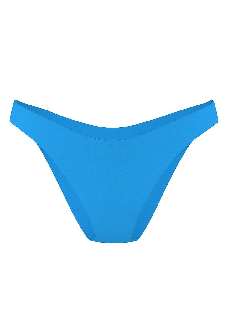 Dół od bikini Essential Brazilian. Produkt ma kolor niebieski i pochodzi z kolekcji Victoria's Secret Swim. 
