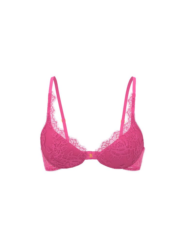 Very Sexy Biustonosz lekko usztywniany koronkowy Rose Lace Demi