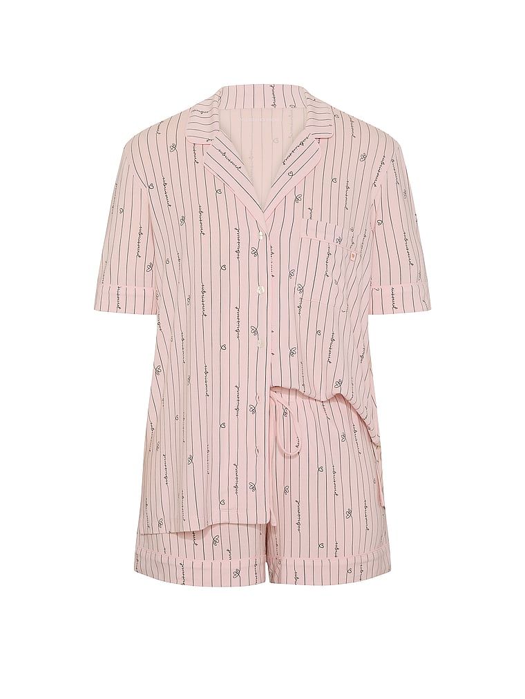 Piżama z modalu z szortami SoSoft. Produkt ma kolor wzorzysty i pochodzi z kolekcji Victoria's Secret. 
