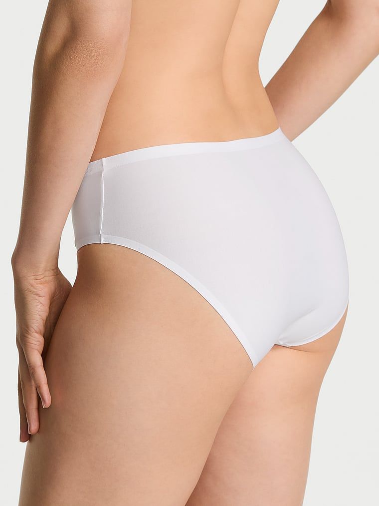 Majtki z mikrofibry Flex Bikini. Produkt ma kolor biały i pochodzi z kolekcji Body by Victoria. 