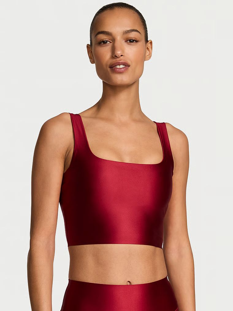 VSX Top sportowy z błyszczącego materiału VSX GlossyTech