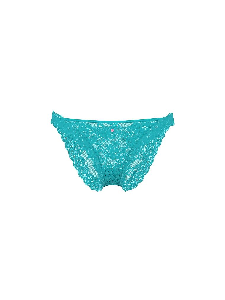 Majtki koronkowe Lace Bikini. Produkt ma kolor niebieski i pochodzi z kolekcji Dream Angels. 