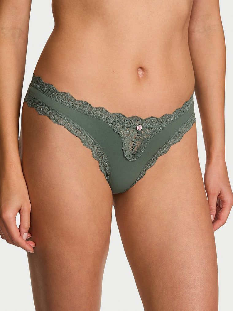 Dream Angels Stringi z koronką Lace Trim